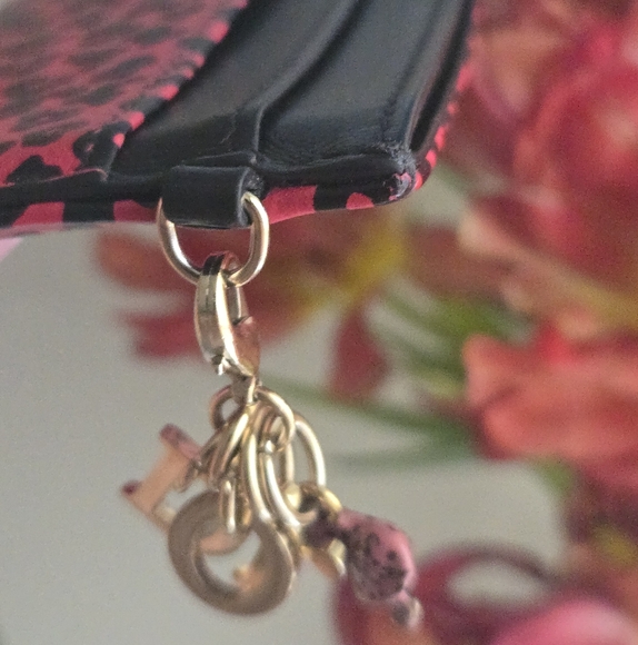 Dior LTD Diorissimo Lady Dior Freesia Leather Card Holder EUC - Picture 8 of 9